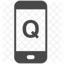 Mobile Warteschlange  Symbol