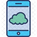 Mobile Weather Forecast Interface Icon