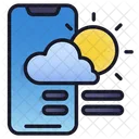 Mobile Weather Weather Mobile Icon