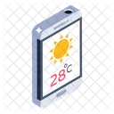 Mobile Weather App Weather Forecast Mobile App Icon