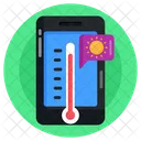 Mobile Weather Forecast Mobile Weather App Weather Overcast Icon