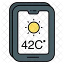 Mobile Weather App  Icon