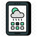 Mobile Weather App  Icon