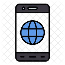 Mobile Web  Icon