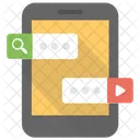 Mobile Web Design Icon