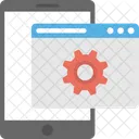 Mobile Web Development Icon
