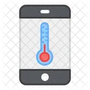 Mobile Wetter App Wetter App Wetteranwendung Symbol