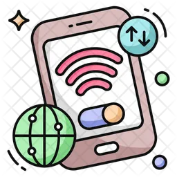 Mobile Wifi  Icon