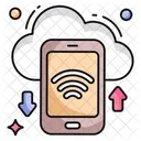 Mobile Wifi Mobile Internet Wireless Network Icon