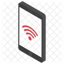 Mobile Wifi Connected Device Internet Connection Icon
