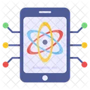 Mobile Wissenschafts App Mobile Bildungs App Mobiles Lernen Symbol