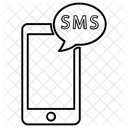 Mobile with Text Message Icon