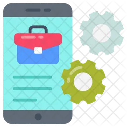 Mobile work  Icon