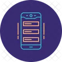 Mobile Work  Icon