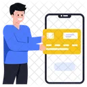 Kartenzahlung Mobile Zahlung Online Zahlung Icon
