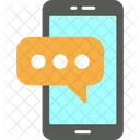 Mobilephone Smartphone Chat Icon