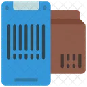 Mobiler Barcode-Scan  Symbol