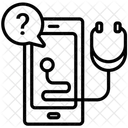 Mobiler Berater Online Termin Gesundheitswesen Icon