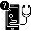 Mobiler Berater Online Termin Gesundheitswesen Icon