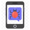 Handy Virus Handy Bug Telefon Virus Symbol