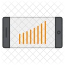 Mobiler Equalizer Mobile Frequenz Mobiler Einsteller Symbol