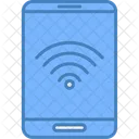 Mobiler Hotspot Mobiltelefon Smartphone Symbol