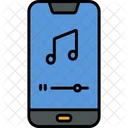 Mobiler Musikplayer  Symbol