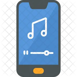 Mobiler Musikplayer  Symbol