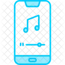 Mobiler Musikplayer  Symbol