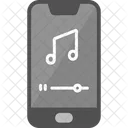 Mobiler Musikplayer  Symbol