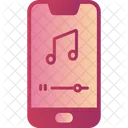 Mobiler Musikplayer  Symbol