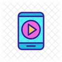 Mobiler Player  Symbol