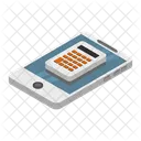 Taschenrechner Smartphone Geschaft Symbol