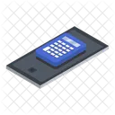 Taschenrechner Smartphone Geschaft Symbol