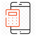 Mobiler Rechner  Symbol