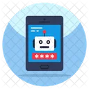 Mobiler Roboter  Icon