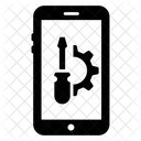 Mobile Einstellungen Mobile Wartung App Konfiguration Symbol