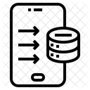Server Smartphone Dienst Symbol
