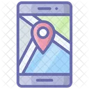 Mobiler Standort Online Standort Navigation Symbol