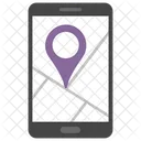 Mobiler Standort Mobile Navigation Standort Tracker Symbol