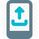 Mobiler Upload  Symbol