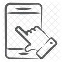 Mobiler Wasserhahn  Symbol