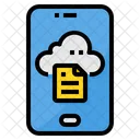 Mobiles Backup  Symbol