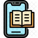 E-Book für Mobilgeräte  Symbol