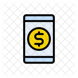 Mobiles Geld  Symbol