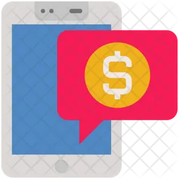 Mobiles Geld  Symbol