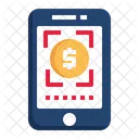 Mobiles Geld  Symbol