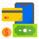 Mobiles Geld  Symbol