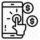 Mobiles Geld  Symbol