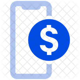 Mobiles Geld  Symbol